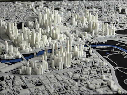 Melbourne 1:20k Scale City Model
