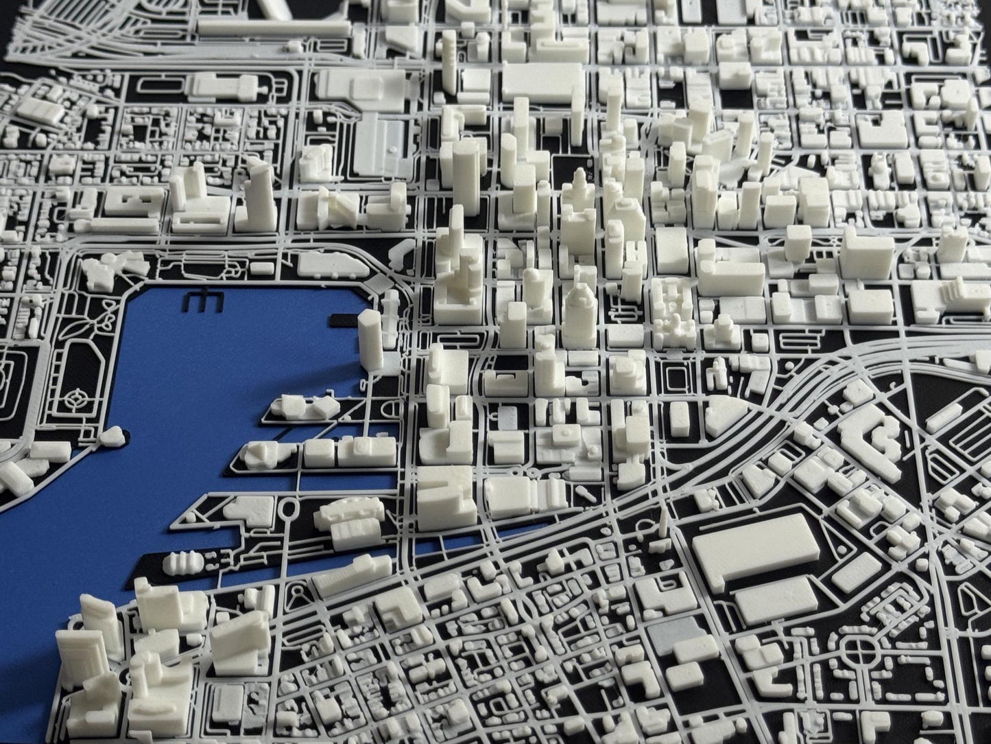 Baltimore 1:10k Scale City Model