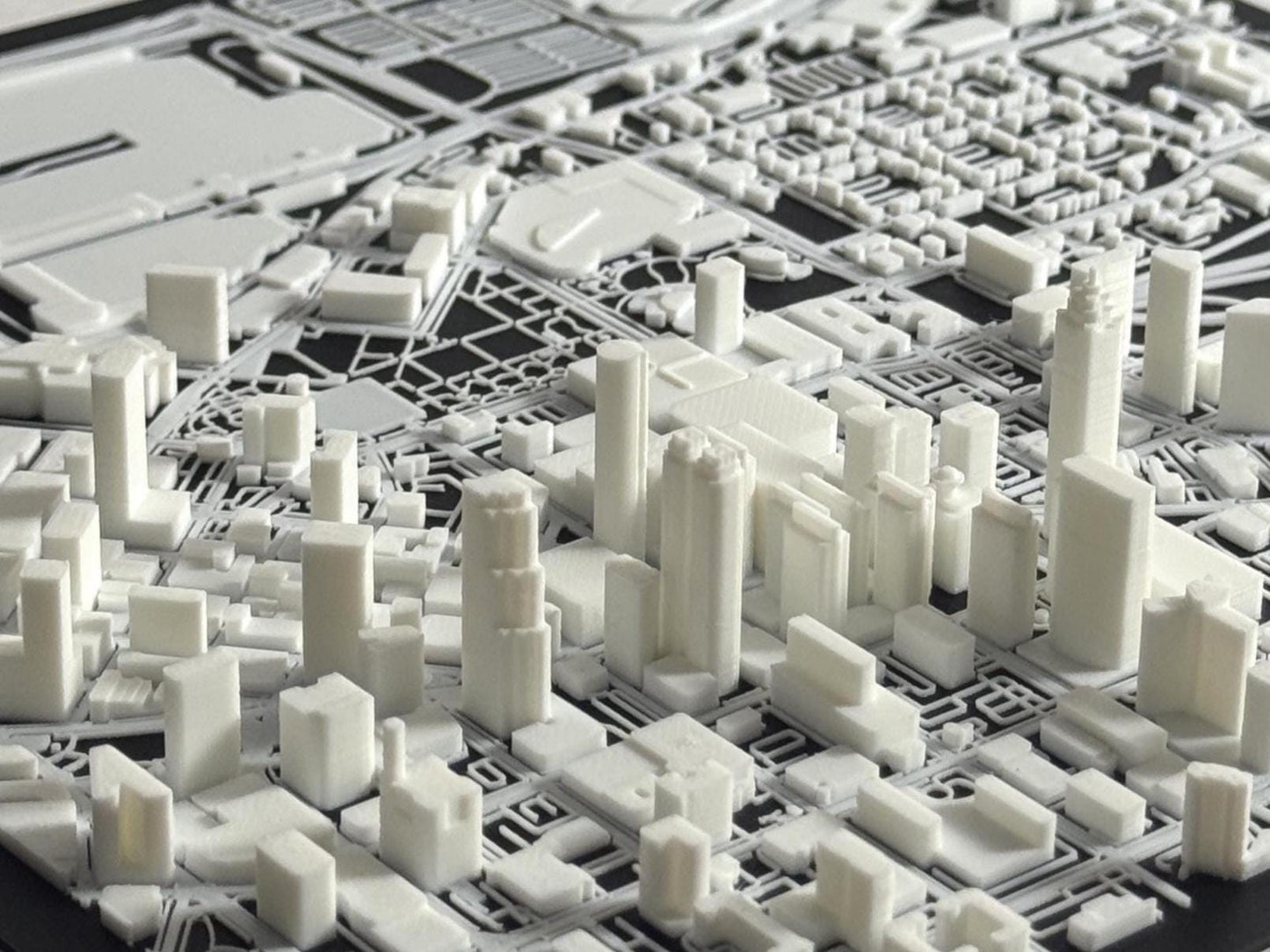 Atlanta 1:10k Scale City Model