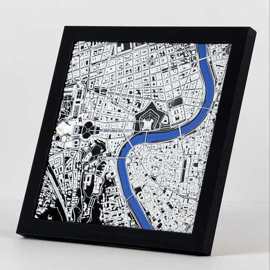 Rome 1:10k Scale City Model