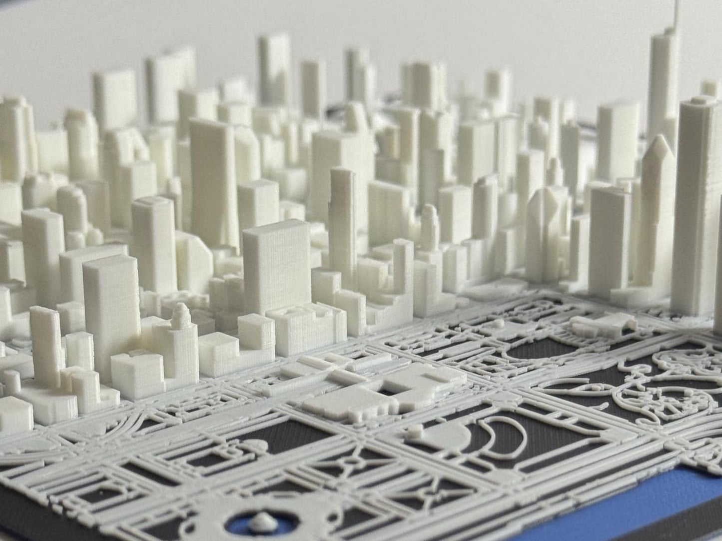 Chicago 1:10k Scale City Model