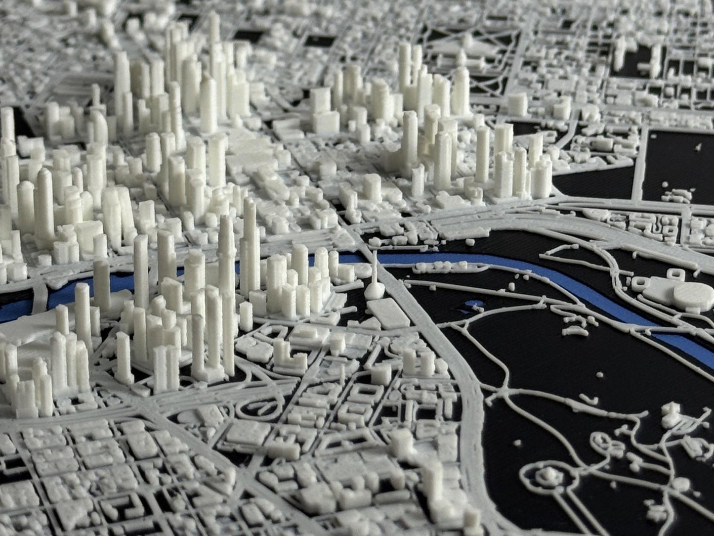 Melbourne 1:20k Scale City Model