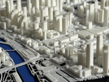Melbourne 1:10k Scale City Model