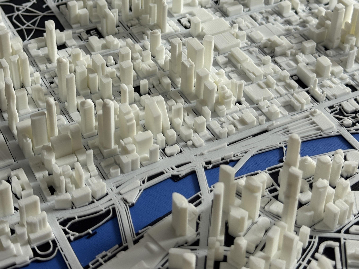 Melbourne 1:10k Scale City Model