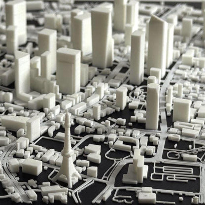 Tokyo 1:10k Scale City Model
