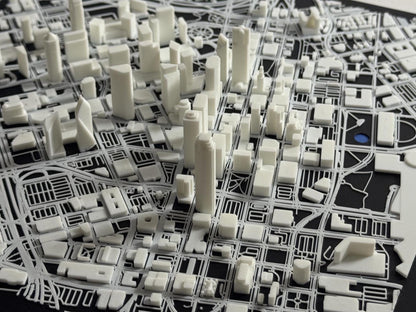 Dallas 1:10k Scale City Model