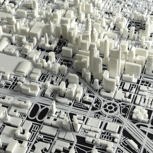 Philadelphia 1:10k Scale City Model
