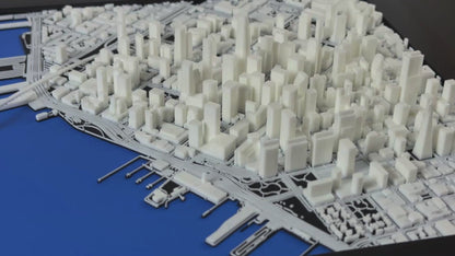 San Francisco 1:10k Scale City Model