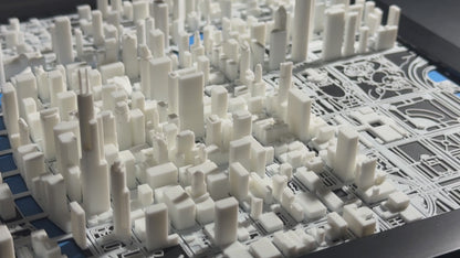 Chicago 1:10k Scale City Model