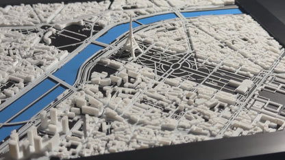 Paris 1:10k Scale City Model
