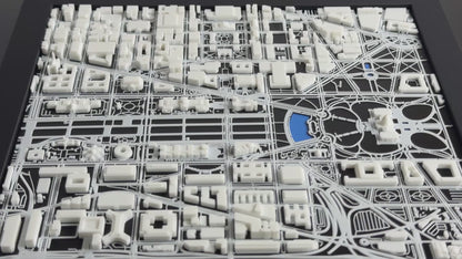 Washington, DC 1:10k Scale City Model
