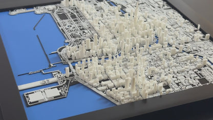 Chicago 1:20k Scale City Model