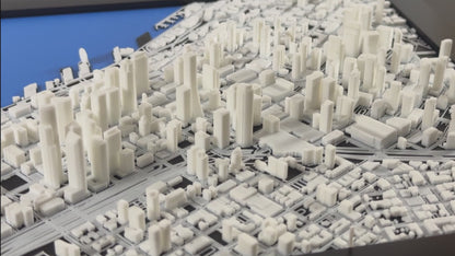 Seattle 1:10k Scale City Model