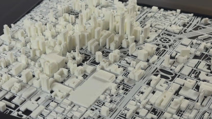 Philadelphia 1:10k Scale City Model