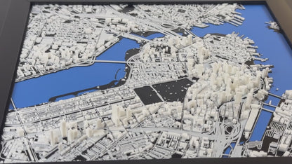 Boston 1:20k Scale City Model