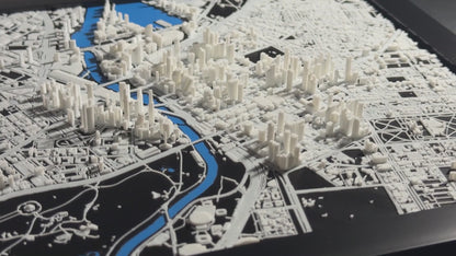 Melbourne 1:20k Scale City Model