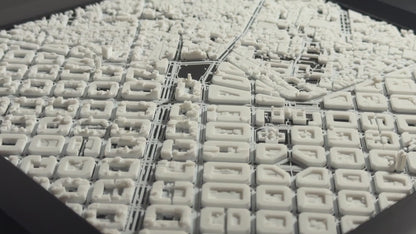 Barcelona 1:10k Scale City Model