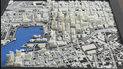 Baltimore 1:10k Scale City Model